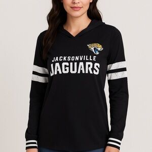 Jacksonville Jaguars Starter Hoodie Small NFL Team Long Sleeve Blokette Sporty